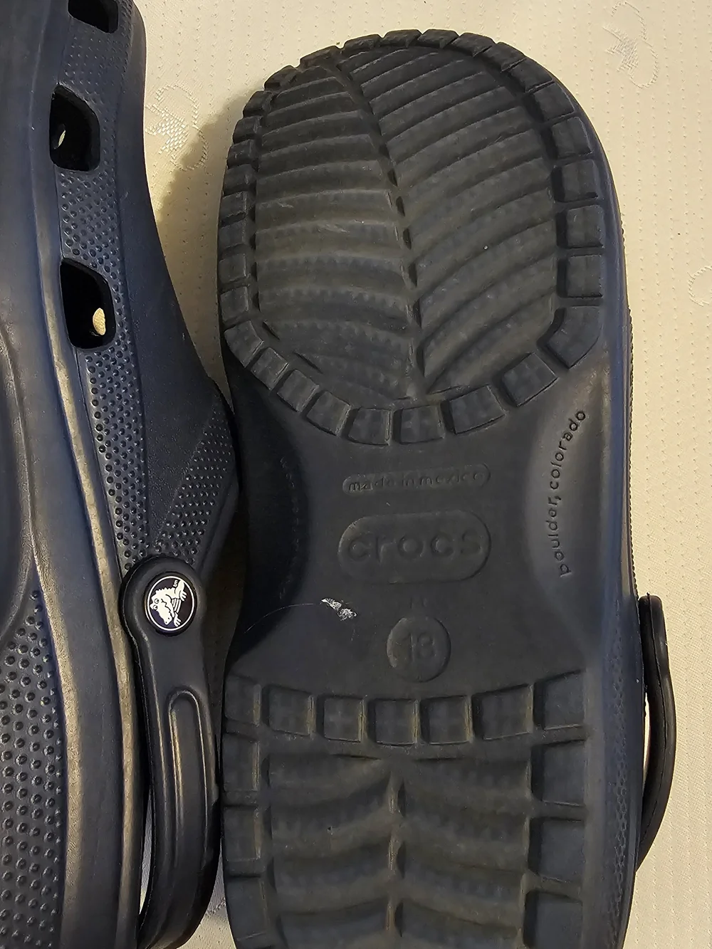 Men's Navy Blue Lightweight Comfort Clogs